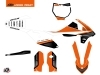 KTM 85 SX Dirt Bike shaw Graphic Kit Black