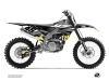 Yamaha 450 YZF Dirt Bike Shok Graphic Kit Grey