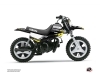 Yamaha PW 50 Dirt Bike Shok Graphic Kit Grey