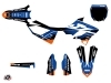 Kit Déco Moto Cross Shok Yamaha 250 YZ Bleu