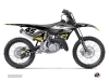 Yamaha 250 YZ Dirt Bike Shok Graphic Kit Grey