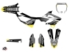 Yamaha 250 YZ Dirt Bike Shok Graphic Kit Grey