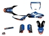 Kit Déco Moto Cross Shok Yamaha 65 YZ Bleu