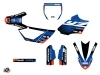 Yamaha 85 YZ Dirt Bike Shok Graphic Kit Blue