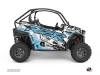 Kit Déco SSV Shred Polaris RZR Trail S Cyan