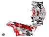 Polaris RZR Trail S UTV v Graphic Kit Grey