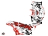 Polaris RZR Trail S UTV v Graphic Kit Red