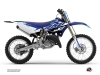 Yamaha 250 YZ Dirt Bike Skew Graphic Kit Blue
