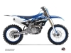 Yamaha 250 YZF Dirt Bike Skew Graphic Kit Blue