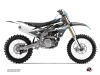 Yamaha 450 YZF Dirt Bike Skew Graphic Kit Grey