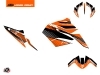 KTM Duke 790 Street Bike Slash Graphic Kit Orange Black 