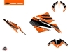 KTM Duke 890 R Street Bike Slash Graphic Kit Orange Black