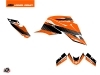 KTM Super Duke 1290 R Street Bike Slash Graphic Kit Orange Black
