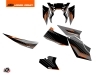 KTM Super Duke 990 Street Bike Slash Graphic Kit Black Orange
