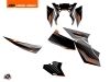 Kit Déco Moto Slash KTM Super Duke 990 Noir Orange