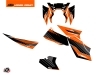 KTM Super Duke 990 Street Bike Slash Graphic Kit Orange Black