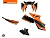 Kit Déco Moto Slash KTM Super Duke 990 Orange Noir