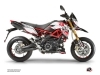 Aprilia DORSODURO 1200 Street Bike Sleek Graphic Kit White Red