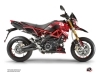 Kit Déco Moto Sleek Aprilia DORSODURO 1200 Rouge Noir