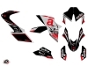 Aprilia DORSODURO 750 Street Bike Sleek Graphic Kit Grey Red