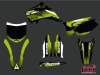 Kawasaki 250 KX Dirt Bike Slider Graphic Kit