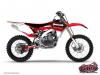 Yamaha 250 YZ Dirt Bike Slider Graphic Kit Red
