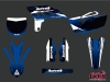 Yamaha 250 YZF Dirt Bike Slider Graphic Kit