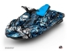 Seadoo Spark Jet-Ski Poseidon Graphic Kit White Full
