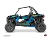 Polaris RZR 1000 Turbo UTV Spectra Graphic Kit Blue