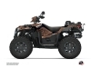 Polaris 1000 Sportsman XP S Forest ATV Spin Graphic Kit Brown