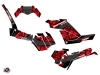 Polaris 1000 Sportsman XP S Forest ATV Spin Graphic Kit Black Red