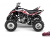 Yamaha 250 Raptor ATV Spirit Graphic Kit Red