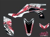 Yamaha 450 YFZ ATV Spirit Graphic Kit Red