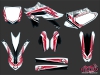 Yamaha 450 YZF Dirt Bike Spirit Graphic Kit Red