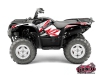 Yamaha 550-700 Grizzly ATV Spirit Graphic Kit Red