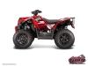 Kit Déco Quad Spirit Polaris Scrambler 850-1000 XP Rouge FULL