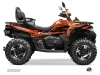 Kit Déco Quad Splatter CF MOTO CFORCE 600 TOURING Orange