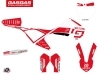 GASGAS MC 65 Dirt Bike Spline Graphic Kit White