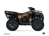 Kit Déco Quad Splinter Polaris 450 Sportsman Noir Orange