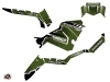 Polaris 450 Sportsman ATV Splinter Graphic Kit Green