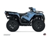 Polaris 570 Sportsman ATV Splinter Graphic Kit Blue