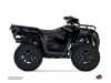 Polaris 570 Sportsman ATV Splinter Graphic Kit Black