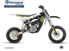 Kit Déco Moto Cross Split Husqvarna EE-5 Noir Jaune