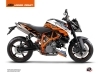 Kit Déco Moto Spring KTM Super Duke 990 Noir Orange