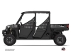 Polaris Ranger Crew UTV Squad Graphic Kit Black Grey