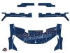 Polaris Ranger 1000 XP UTV Squad Graphic Kit Blue