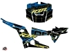 Polaris RZR 1000 UTV Squad Graphic Kit Blue Yellow