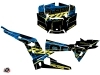 Kit Déco SSV Squad Polaris RZR 1000 Turbo Bleu Jaune