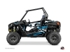 Polaris RZR 900 UTV Squad Graphic Kit Black Blue