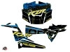 Polaris RZR 900 S UTV Squad Graphic Kit Blue Yellow